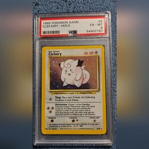 PSA graded Pokémon card Clefairy